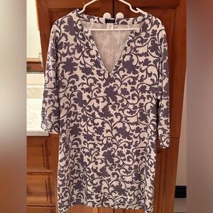 J Crew Lavender Tunic Dress